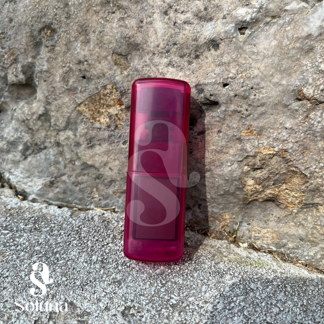 Sello clip rosa